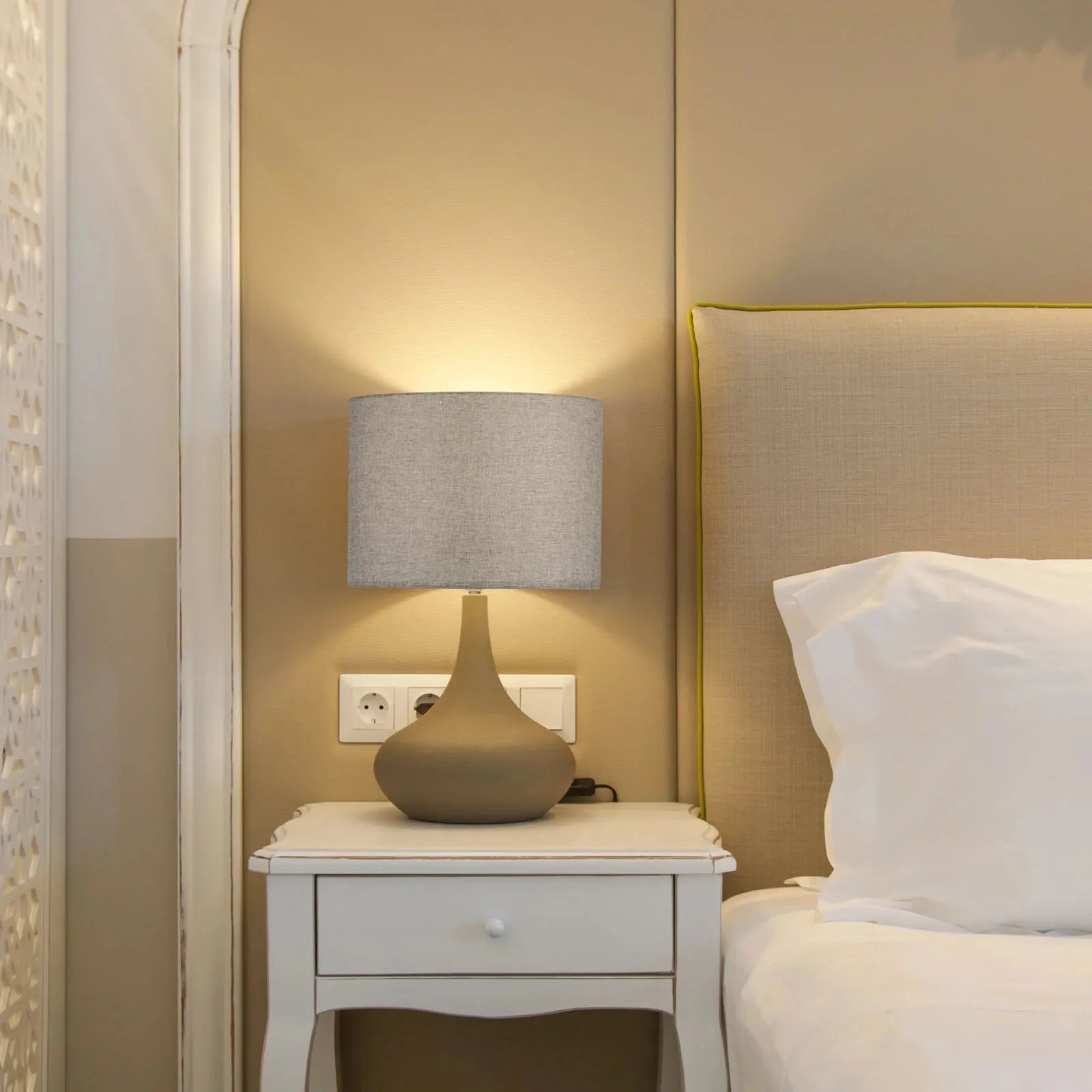 Luminaire Abat-Jour style contemporain – Référence : Lysandra- - Nexa Lights