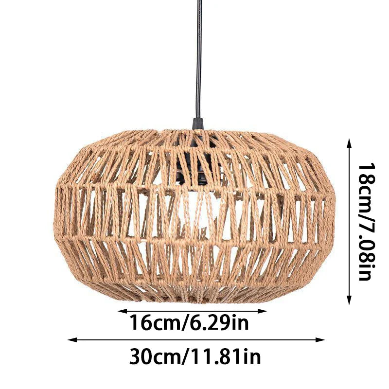 Luminaire Abat-Jour texture naturelle – Référence : Aurélien- - Nexa Lights