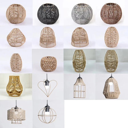Luminaire Abat-Jour texture naturelle – Référence : Aurélien- - Nexa Lights