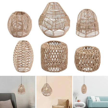Luminaire Abat-Jour texture naturelle – Référence : Aurélien- - Nexa Lights