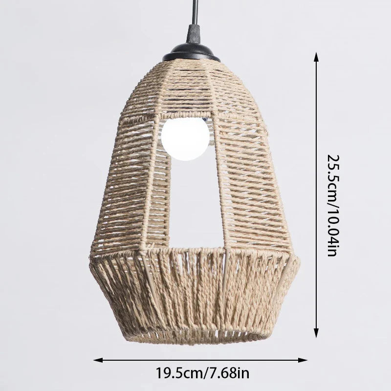 Luminaire Abat-Jour texture naturelle – Référence : Aurélien- - Nexa Lights