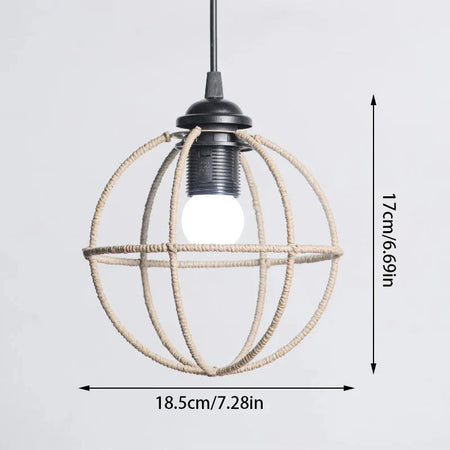 Luminaire Abat-Jour texture naturelle – Référence : Aurélien- - Nexa Lights