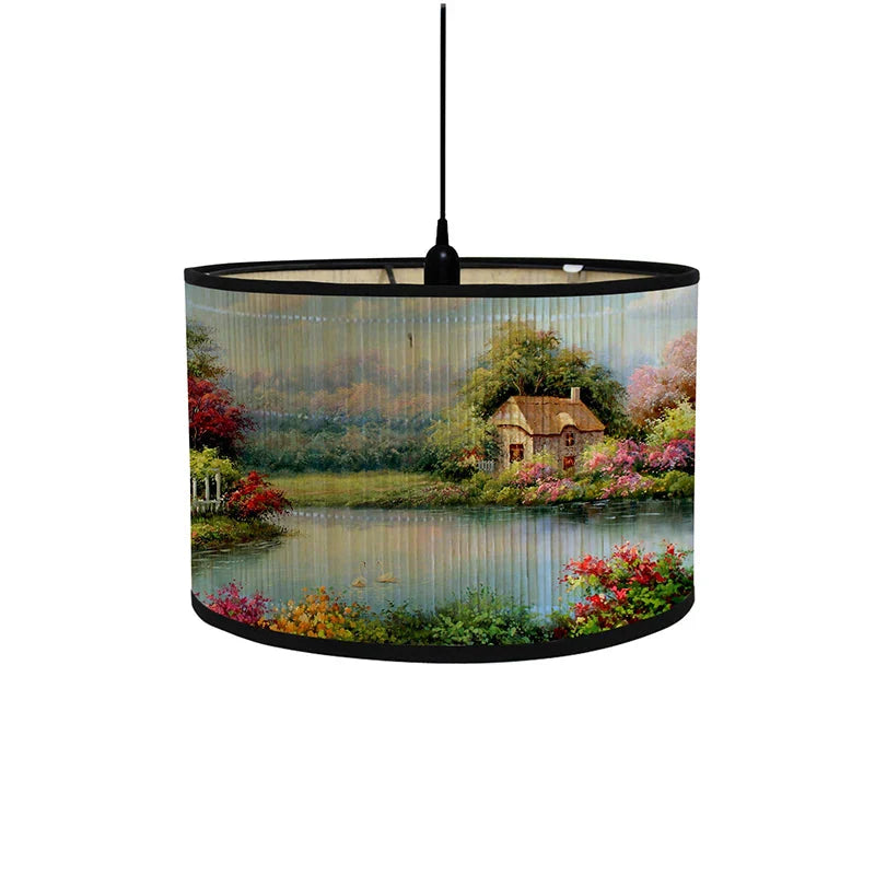 Luminaire Abat-Jour texture naturelle – Référence : Léo- - Nexa Lights