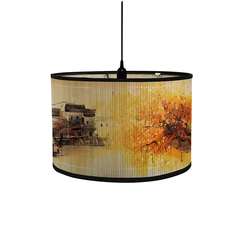 Luminaire Abat-Jour texture naturelle – Référence : Léo- - Nexa Lights