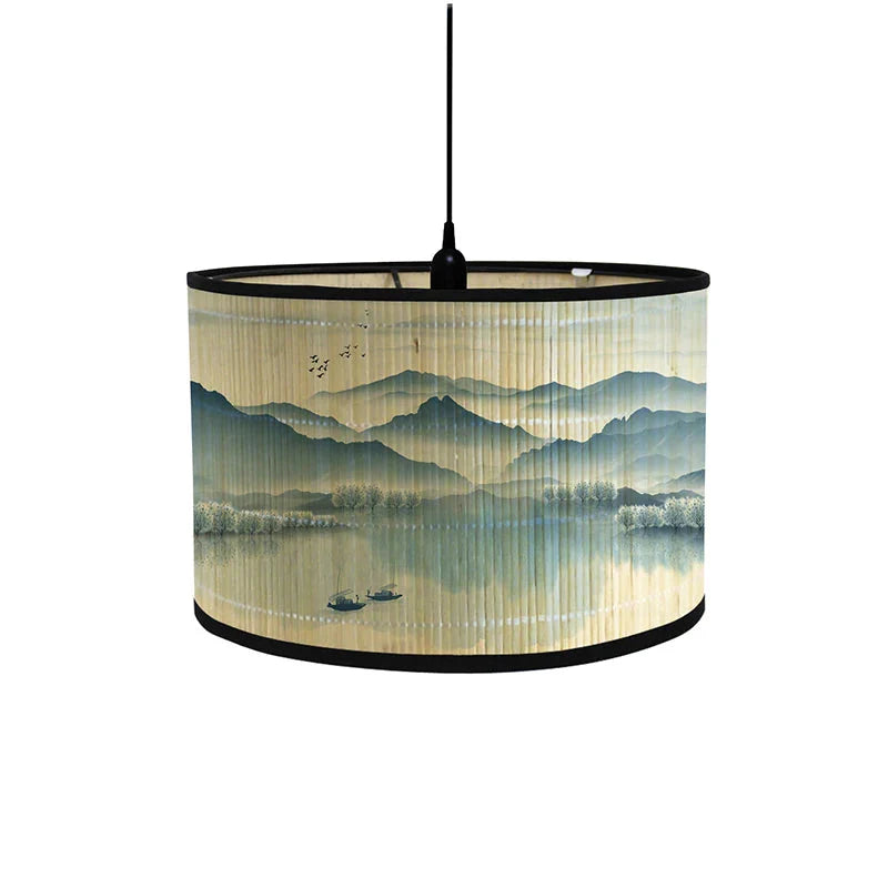 Luminaire Abat-Jour texture naturelle – Référence : Léo- - Nexa Lights