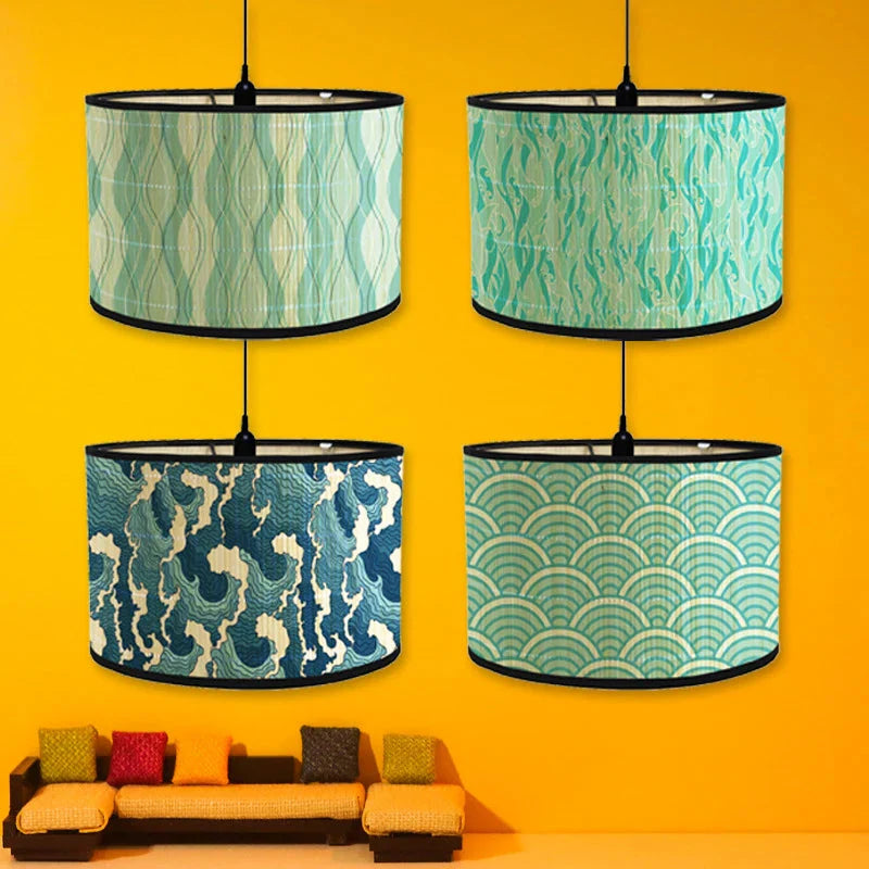 Luminaire Abat-Jour texture naturelle – Référence : Léo- - Nexa Lights