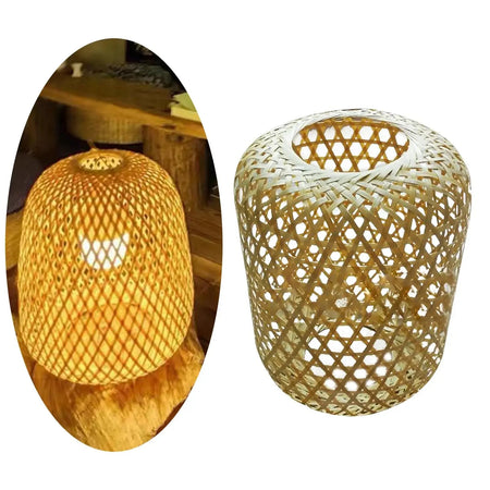 Luminaire Abat-Jour texture naturelle – Référence : Liora- - Nexa Lights