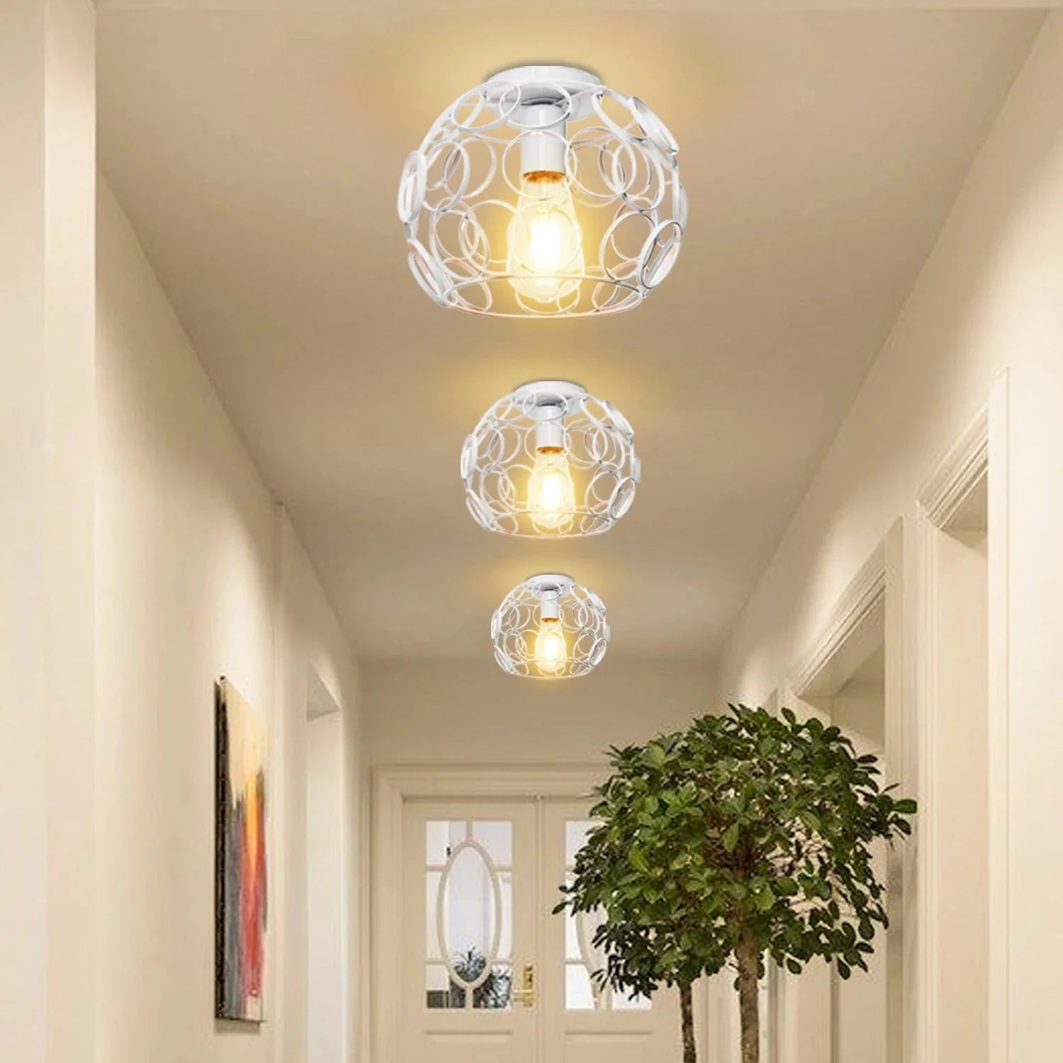 Luminaire Abat-Jour texture naturelle – Référence : Liora- - Nexa Lights