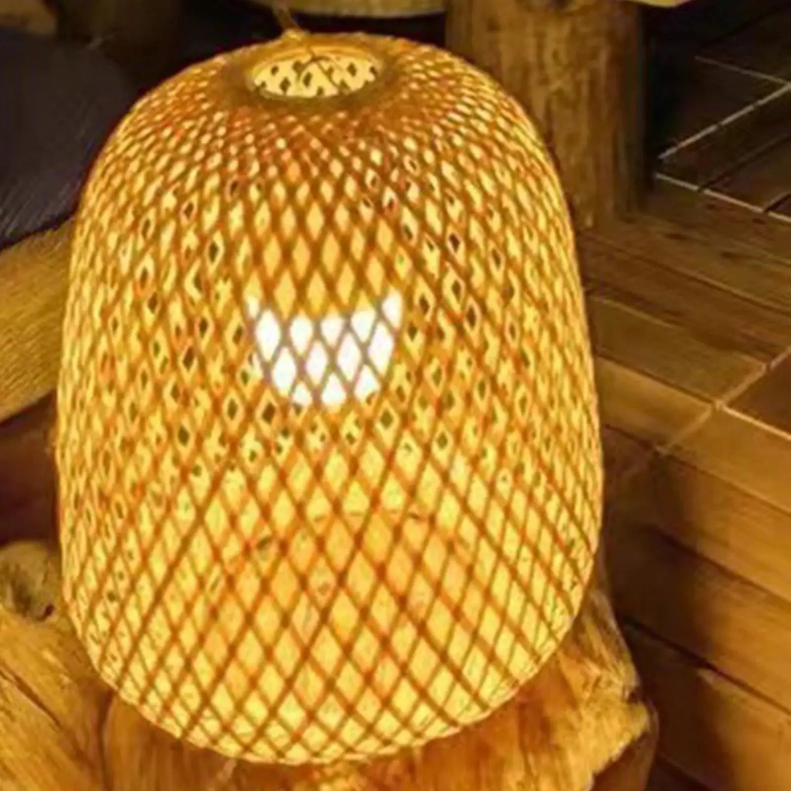 Luminaire Abat-Jour texture naturelle – Référence : Liora- - Nexa Lights