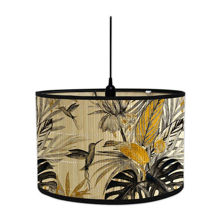 Luminaire Abat-Jour texture naturelle – Référence : Romane- - Nexa Lights