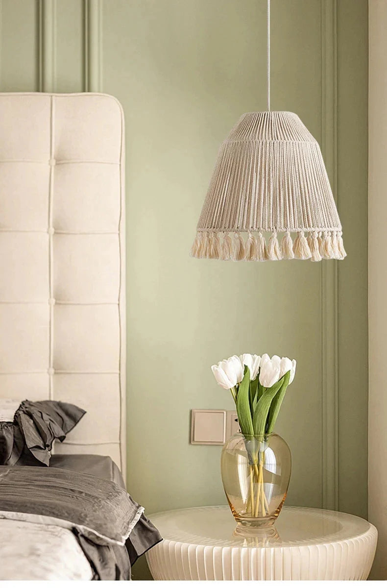 Luminaire Abat-Jour texture naturelle – Référence : Thalys- - Nexa Lights