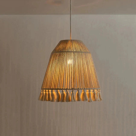Luminaire Abat-Jour texture naturelle – Référence : Thalys- - Nexa Lights