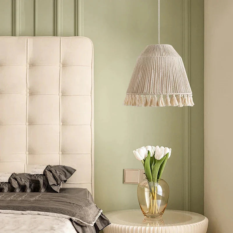 Luminaire Abat-Jour texture naturelle – Référence : Thalys- - Nexa Lights