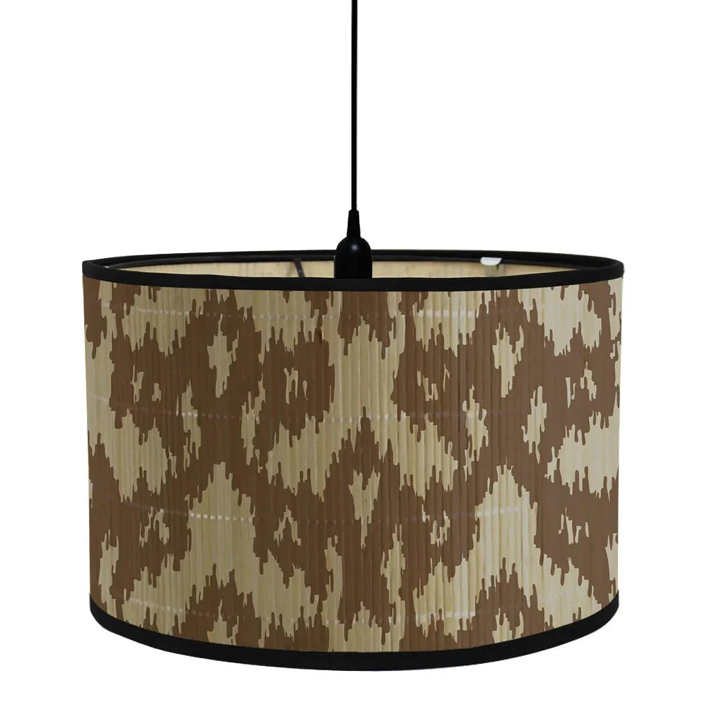 Luminaire Abat-Jour texture naturelle – Référence : Thibault- - Nexa Lights