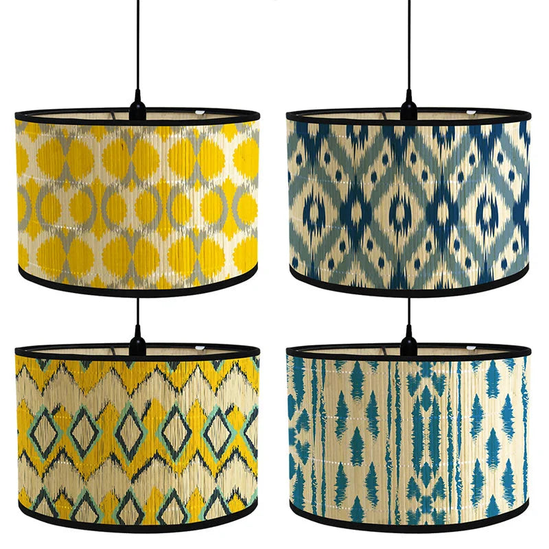 Luminaire Abat-Jour texture naturelle – Référence : Thibault- - Nexa Lights