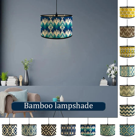Luminaire Abat-Jour texture naturelle – Référence : Thibault- - Nexa Lights