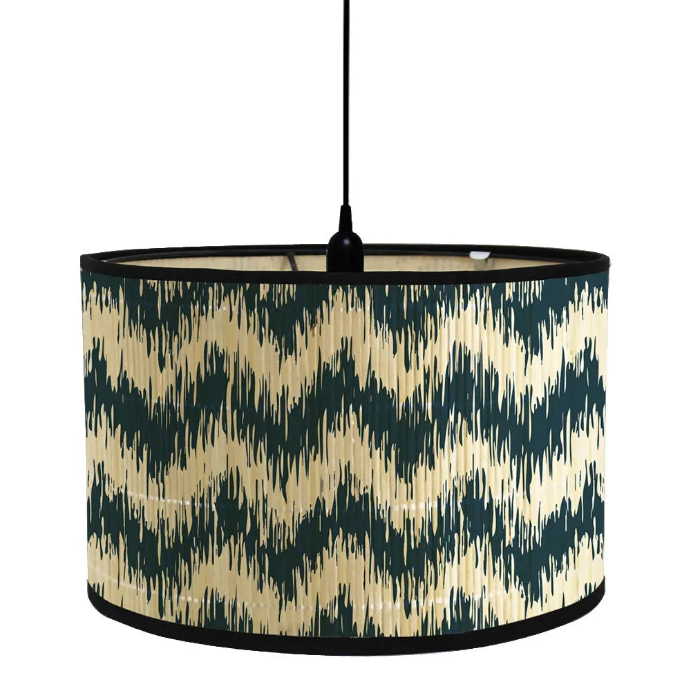 Luminaire Abat-Jour texture naturelle – Référence : Thibault- - Nexa Lights