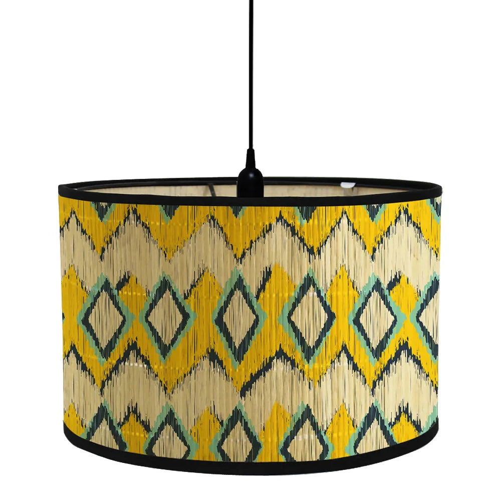 Luminaire Abat-Jour texture naturelle – Référence : Thibault- - Nexa Lights
