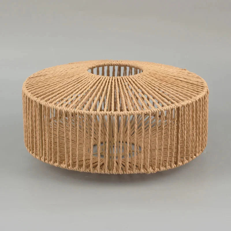 Luminaire Abat-Jour tissé à la main – Référence : Alaric- - Nexa Lights