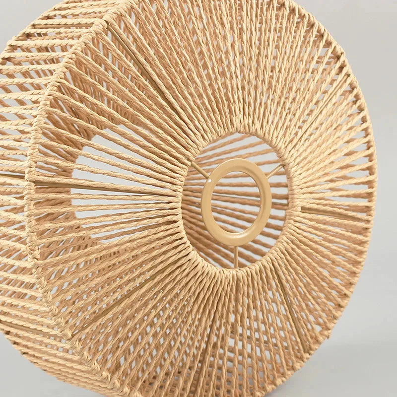 Luminaire Abat-Jour tissé à la main – Référence : Alaric- - Nexa Lights