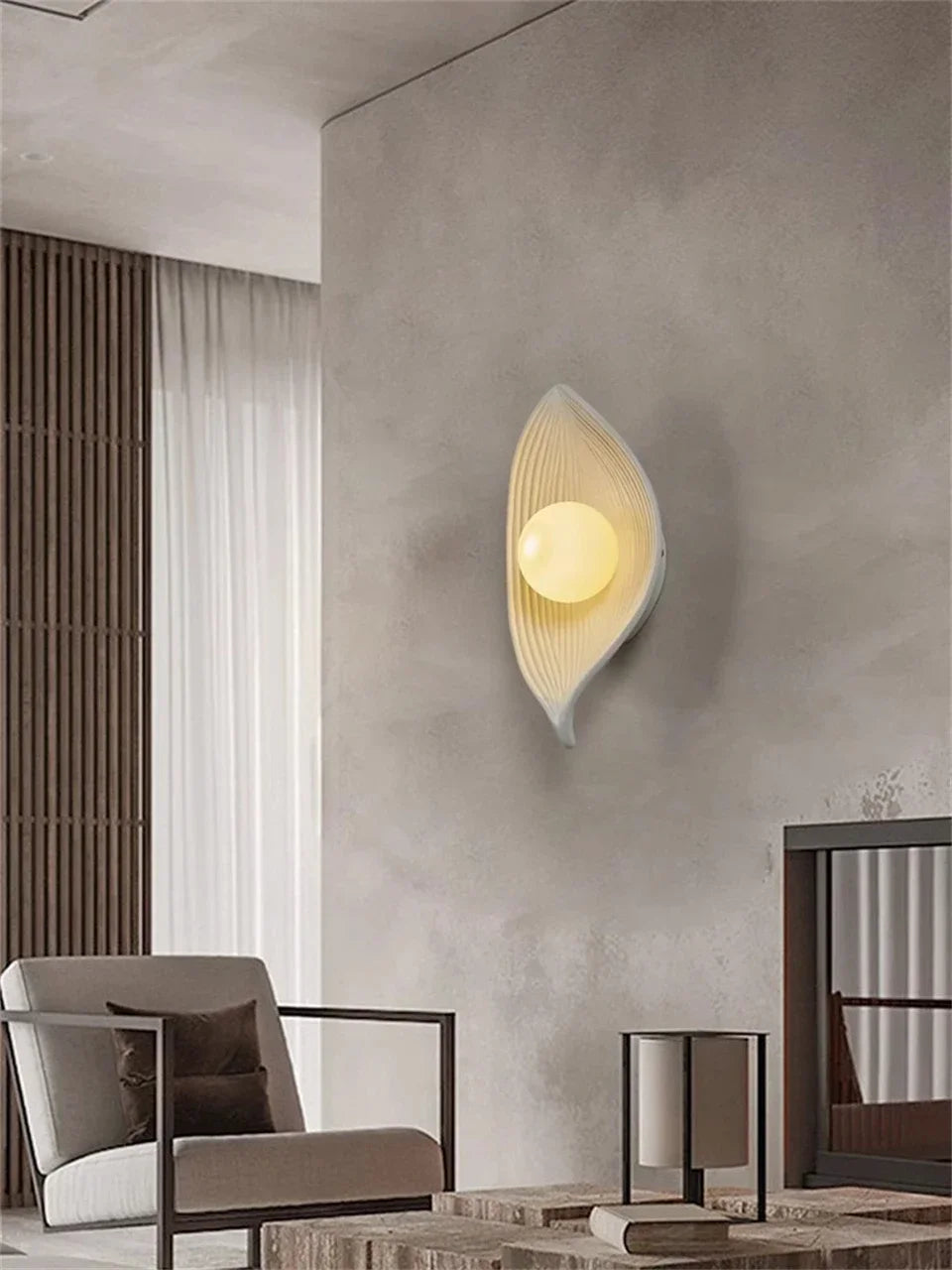Luminaire Applique Murale Feuille Zen – Référence: Iris1045- - Nexa Lights
