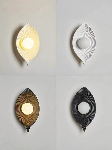 Luminaire Applique Murale Feuille Zen – Référence: Iris1045- - Nexa Lights