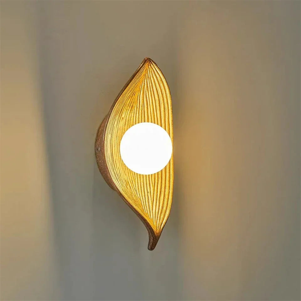 Luminaire Applique Murale Feuille Zen – Référence: Iris1045- - Nexa Lights