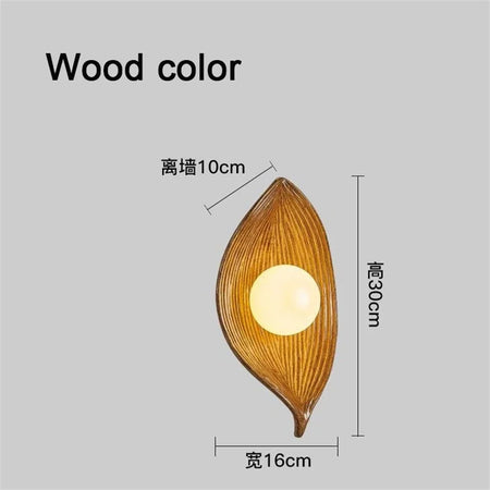 Luminaire Applique Murale Feuille Zen – Référence: Iris1045- - Nexa Lights