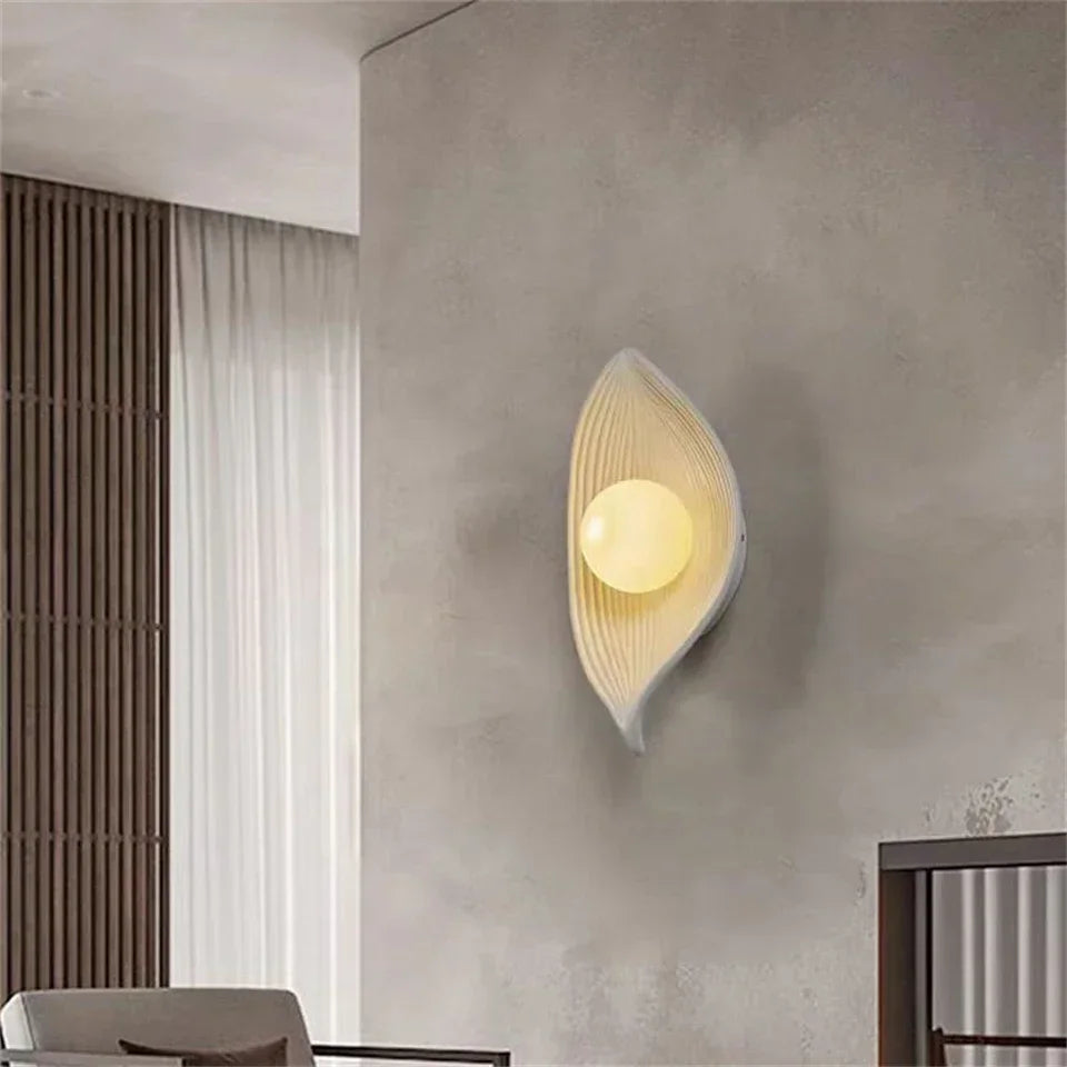 Luminaire Applique Murale Feuille Zen – Référence: Iris1045- - Nexa Lights