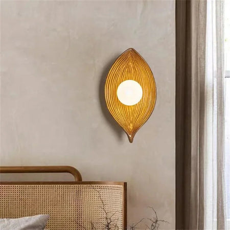 Luminaire Applique Murale Feuille Zen – Référence: Iris1045- - Nexa Lights
