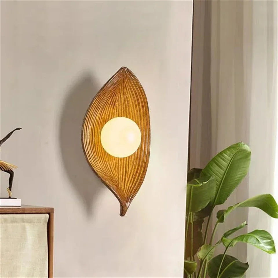 Luminaire Applique Murale Feuille Zen – Référence: Iris1045- - Nexa Lights