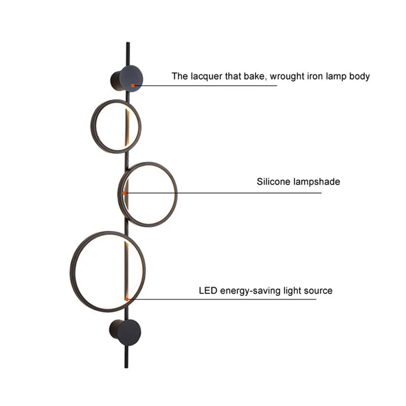 Luminaire Applique Murale Forme arquée – Référence: Ari1234- - Nexa Lights