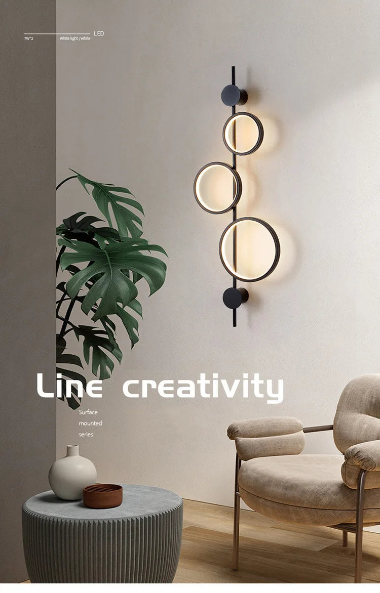 Luminaire Applique Murale Forme arquée – Référence: Ari1234- - Nexa Lights