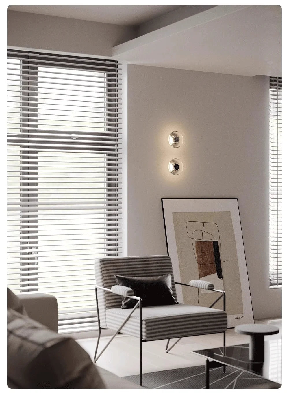 Luminaire Applique Murale arc doré – Référence: Aubin1048- - Nexa Lights