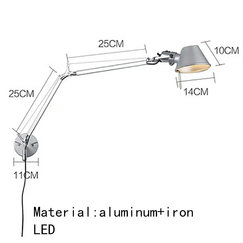 Luminaire Applique Murale arquée - Référence: Nola1045- - Nexa Lights
