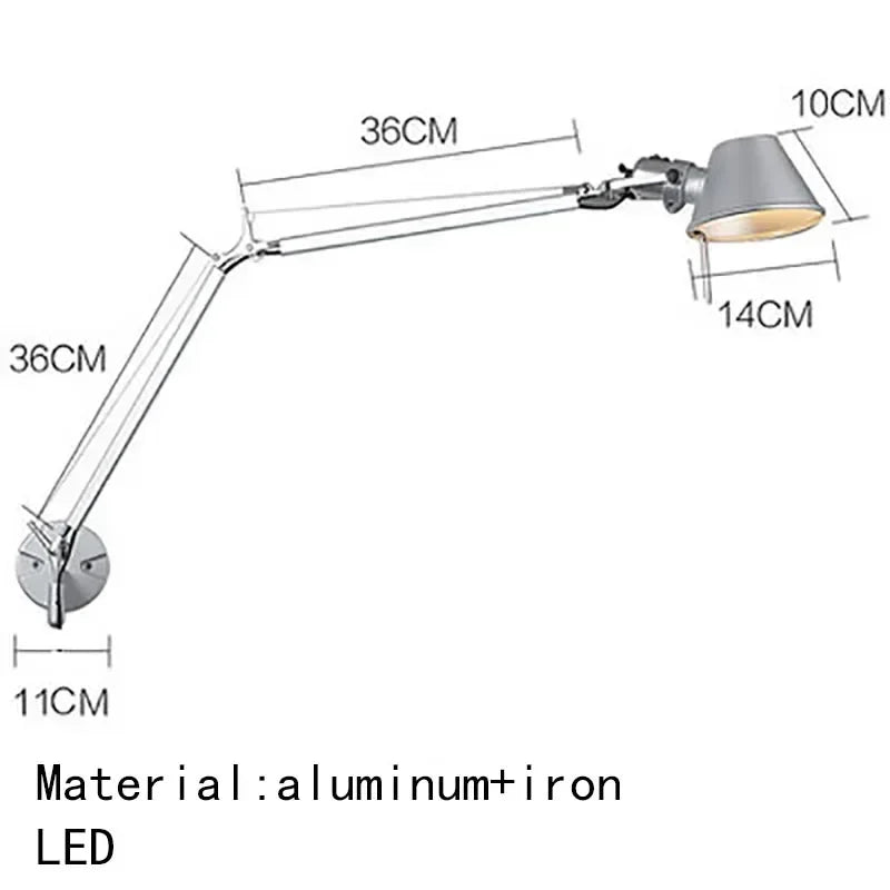 Luminaire Applique Murale arquée - Référence: Nola1045- - Nexa Lights