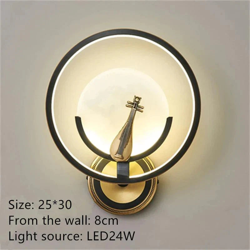 Luminaire Applique Murale design artistique avec motifs sculptés – Référence : Cléo5274- - Nexa Lights