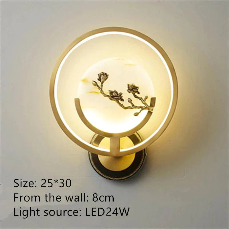 Luminaire Applique Murale design artistique avec motifs sculptés – Référence : Cléo5274- - Nexa Lights