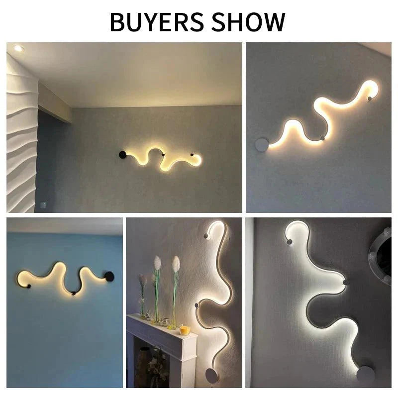 Luminaire Applique Murale design contemporain asymétrique – Référence : Éloi7523- - Nexa Lights