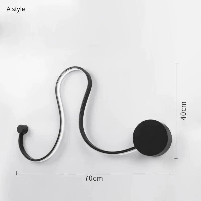 Luminaire Applique Murale design contemporain asymétrique – Référence : Éloi7523- - Nexa Lights