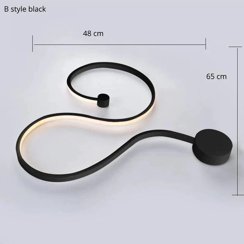 Luminaire Applique Murale design contemporain asymétrique – Référence : Éloi7523- - Nexa Lights
