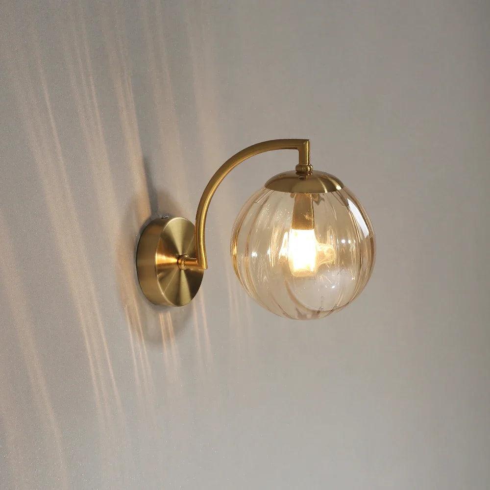 Luminaire Applique Murale design contemporain en verre – Référence : Éléa7394- - Nexa Lights