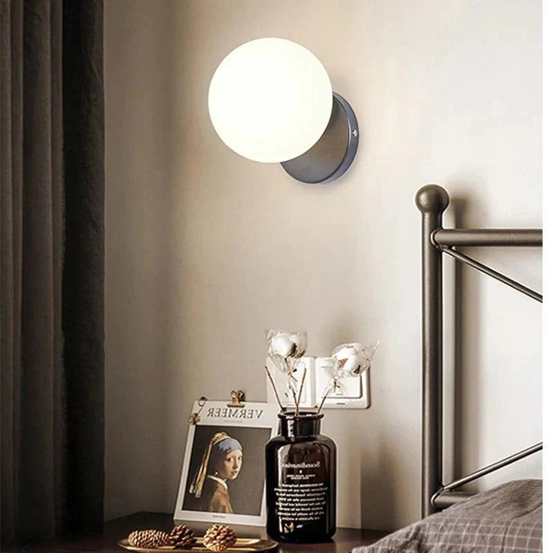 Luminaire Applique Murale design minimaliste en métal noir – Référence : Arnaud7521- - Nexa Lights