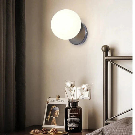 Luminaire Applique Murale design minimaliste en métal noir – Référence : Arnaud7521- - Nexa Lights