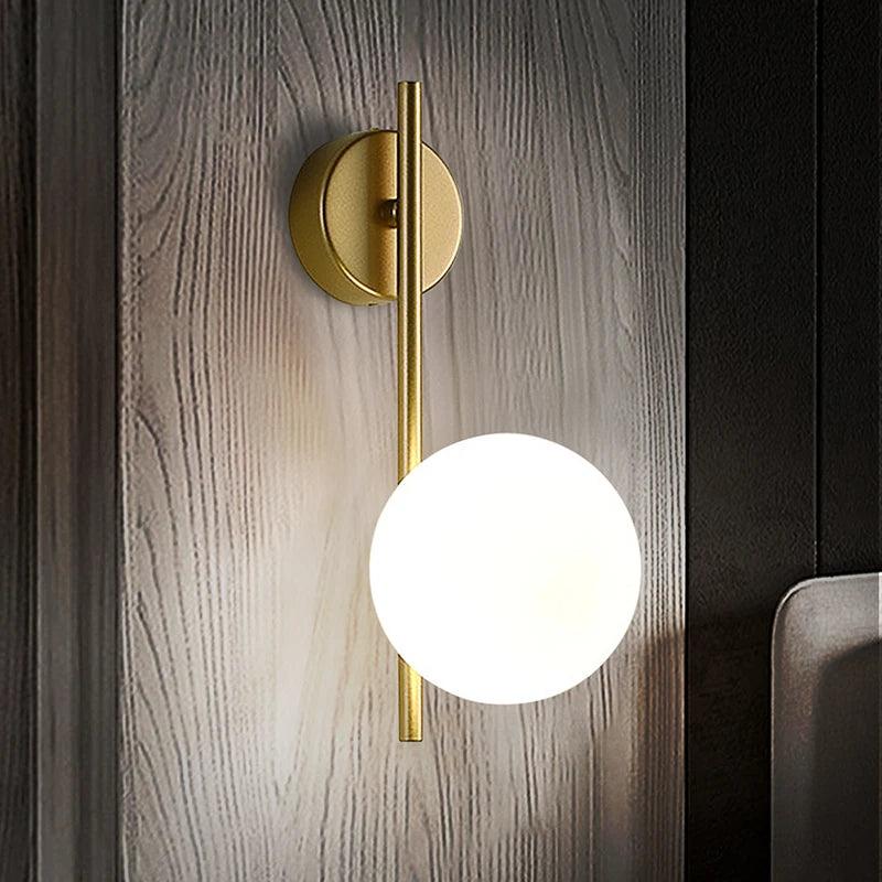 Luminaire Applique Murale design minimaliste en métal noir – Référence : Arnaud7521- - Nexa Lights