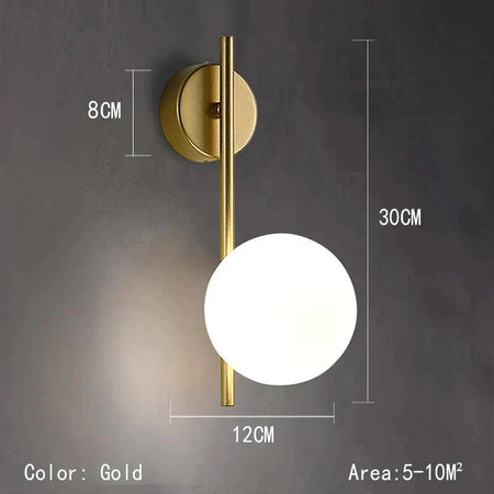 Luminaire Applique Murale design minimaliste en métal noir – Référence : Arnaud7521- - Nexa Lights