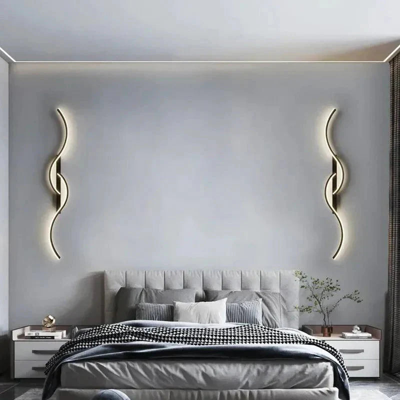Luminaire Applique Murale design ondulé moderne – Référence : Camille7420- - Nexa Lights