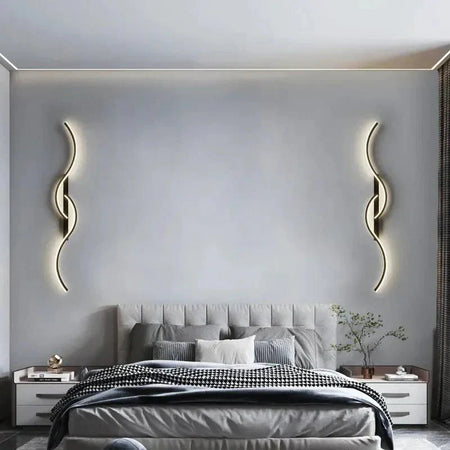 Luminaire Applique Murale design ondulé moderne – Référence : Camille7420- - Nexa Lights