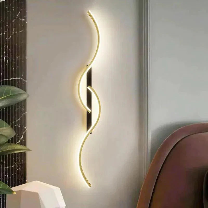 Luminaire Applique Murale design ondulé moderne – Référence : Camille7420- - Nexa Lights