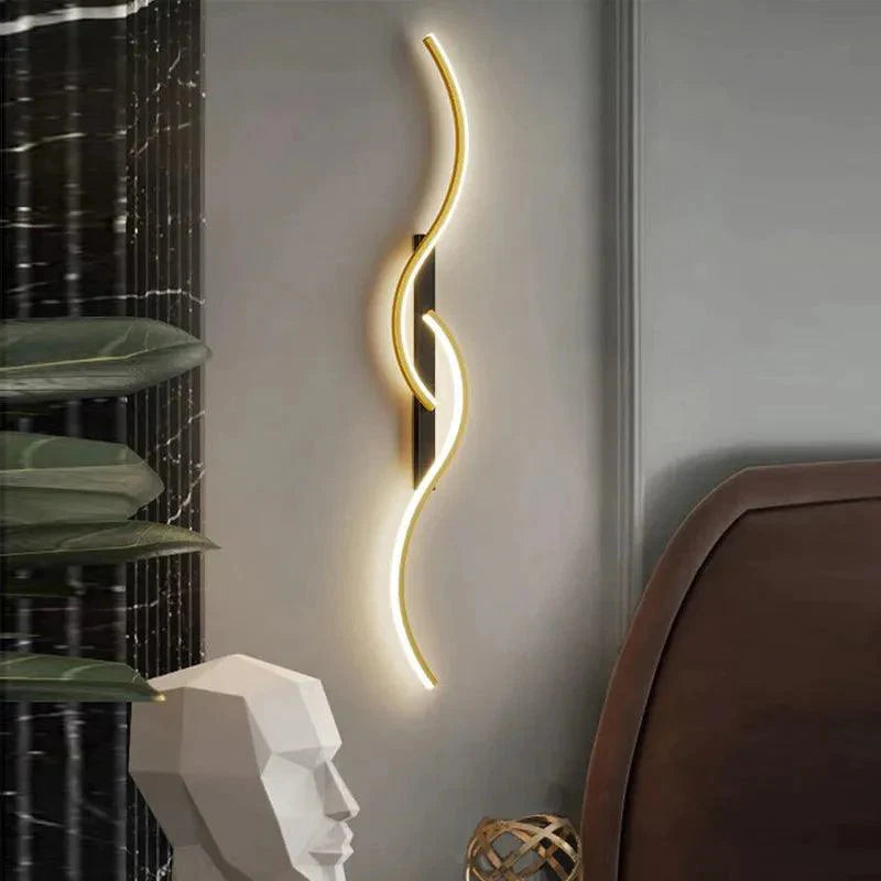 Luminaire Applique Murale design ondulé moderne – Référence : Camille7420- - Nexa Lights